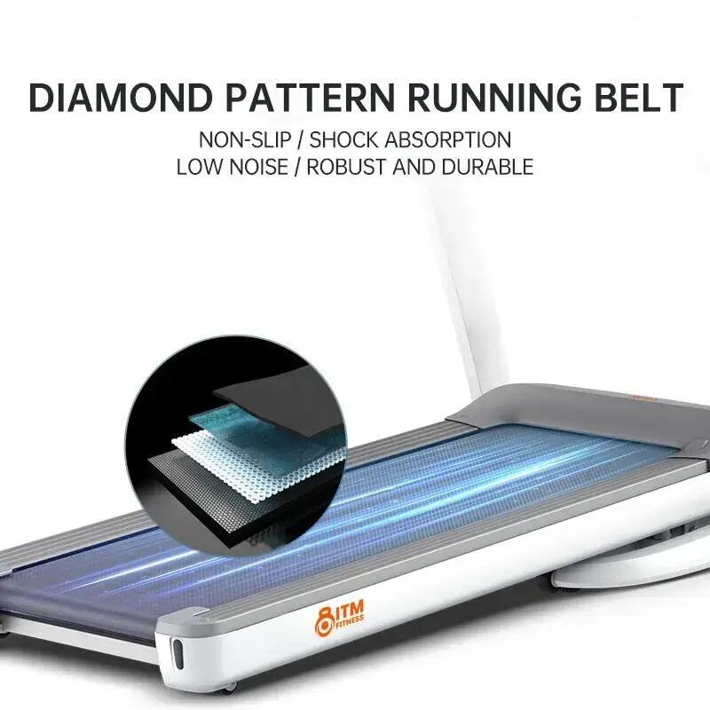 ITM Fitness T-40 Smart Folding Treadmill - 2.5 HP, 18% Auto-Incline 3/5