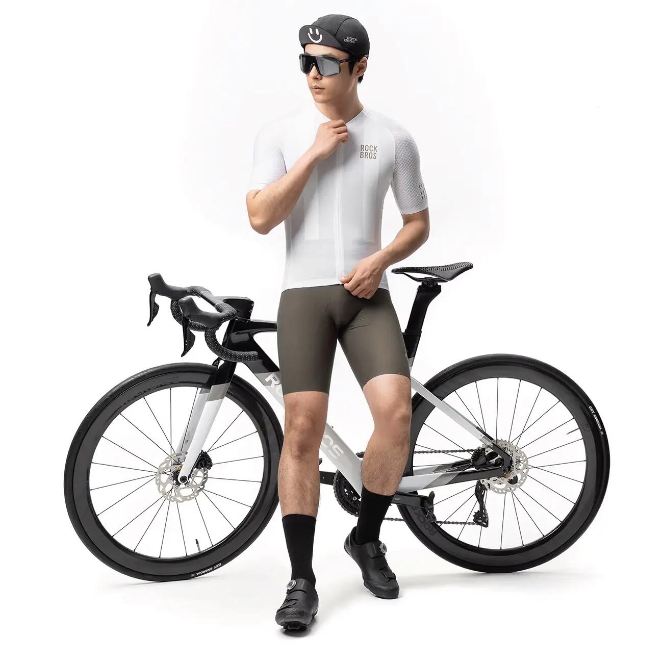 Maglia da ciclismo a maniche corte da uomo Rockbros 4/4