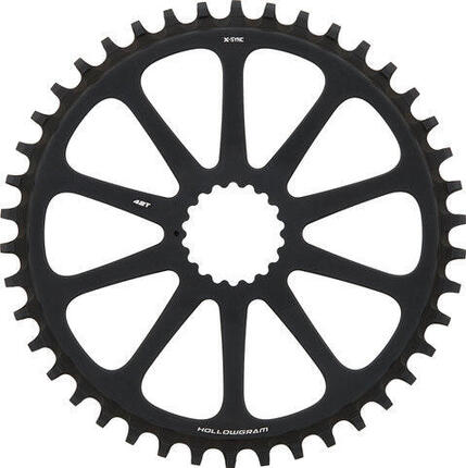 Cadena de bicicleta Cannondale OPI Spidering X-Sync 40T Negra