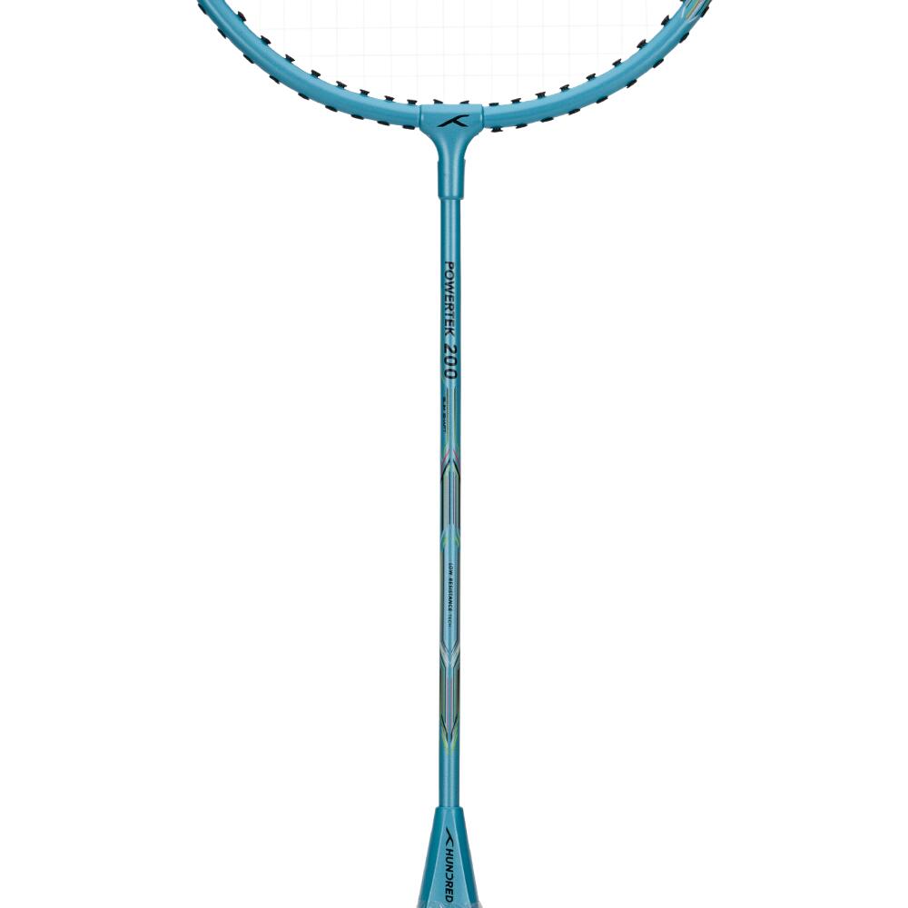 Hundred Badmintonschläger – Powertek 200 Hellblau 5/6