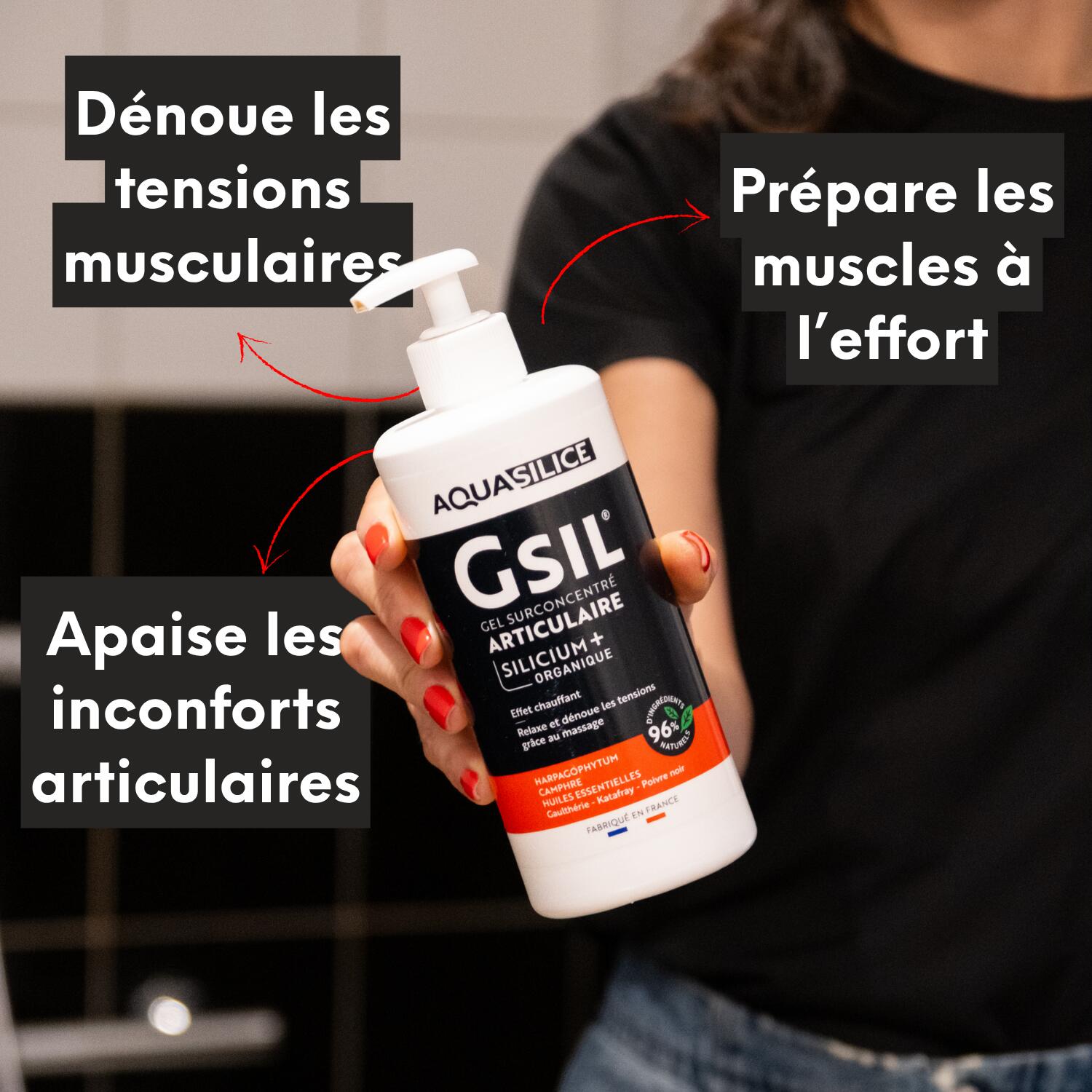 Gel Chauffant - Articulations et Muscles - 500ml Format Économique 2/6