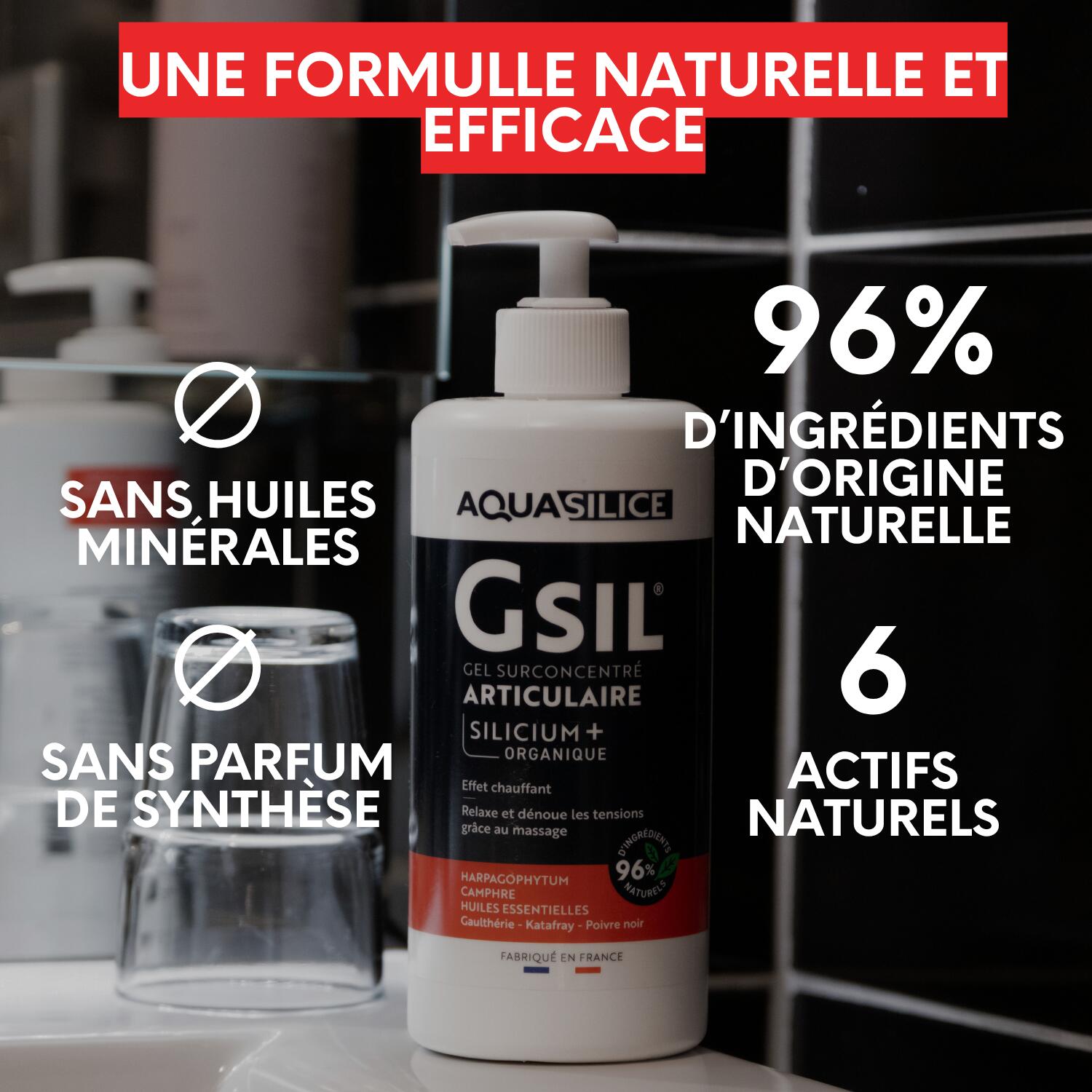 Gel Chauffant - Articulations et Muscles - 500ml Format Économique 5/6