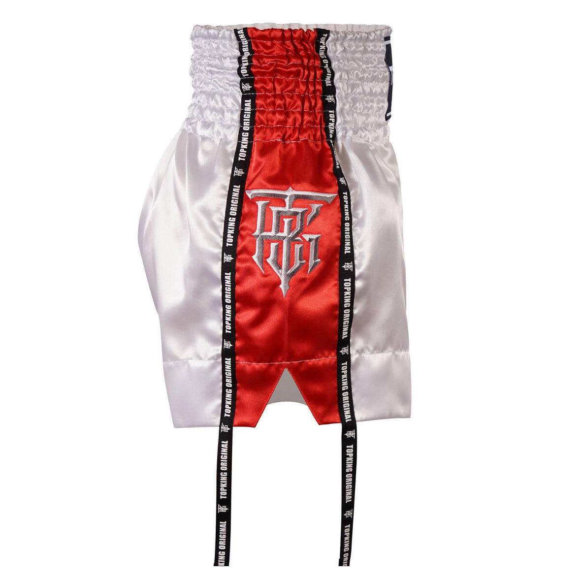 CALÇÕES MUAY THAI TOPKING BRANCO 3/7