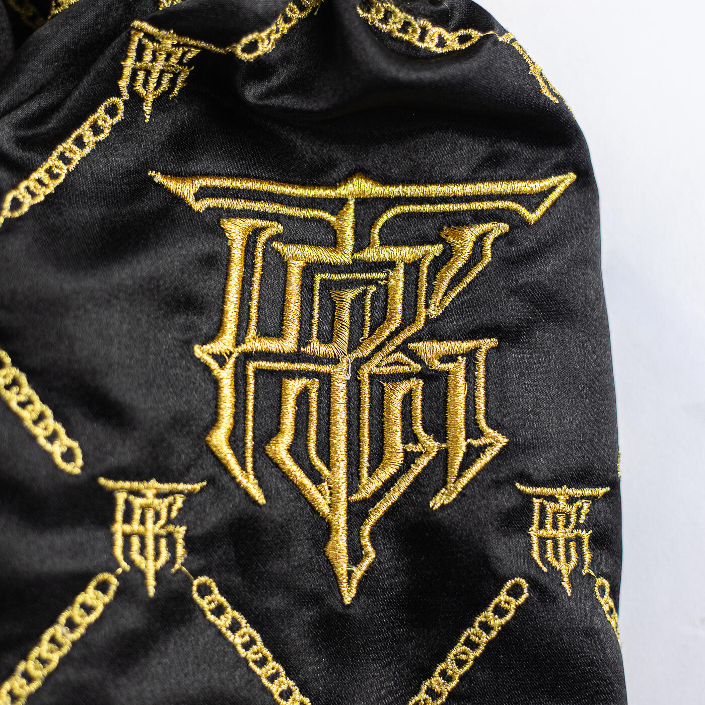 SHORT TOPKING THAI BOXING NOIR DORÉ 3/4