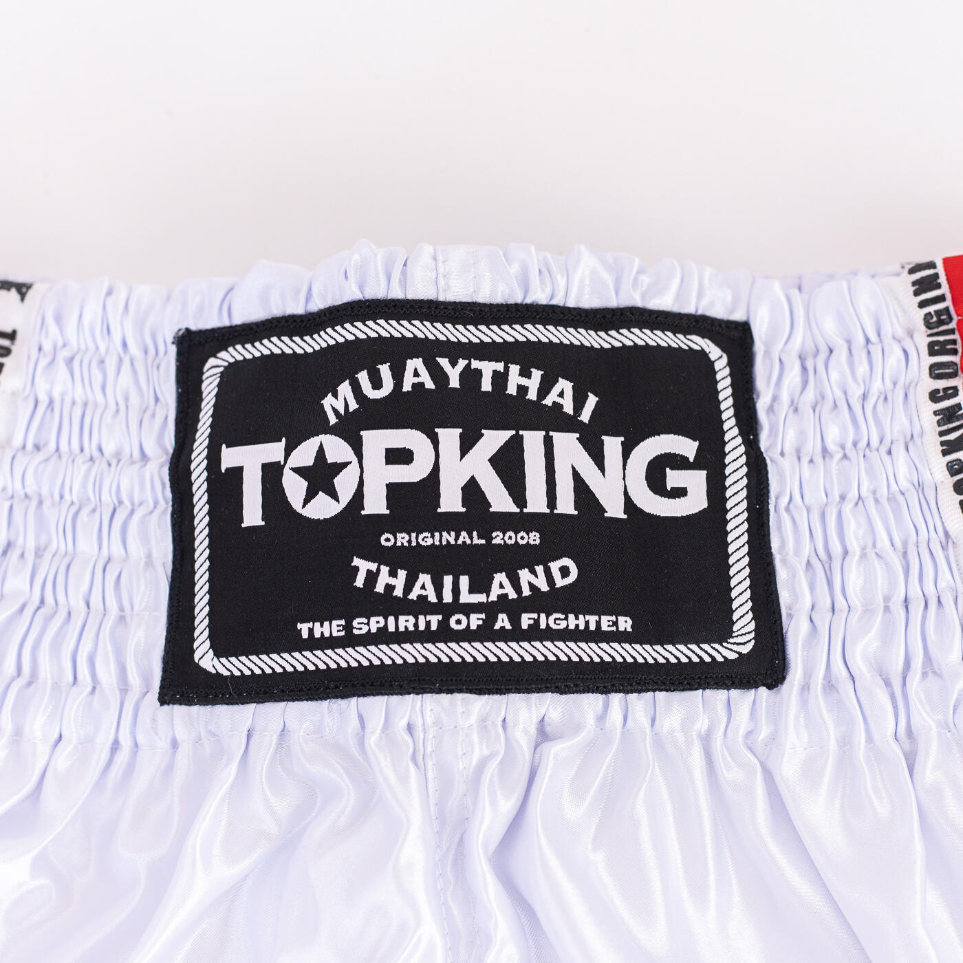 CALÇÕES MUAY THAI TOPKING BRANCO 5/7