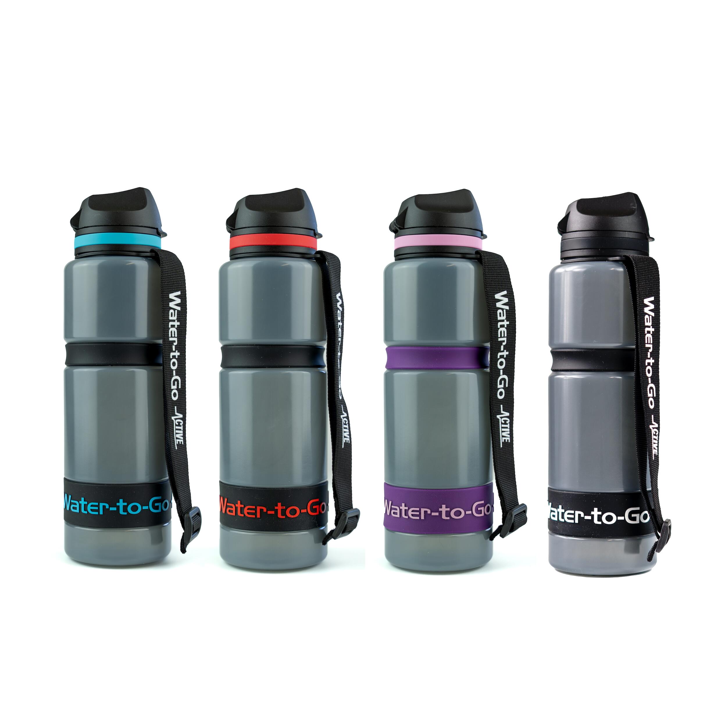 Waterfles met filter 0,75 L – Water-to-Go Active 75 Acai 4/7