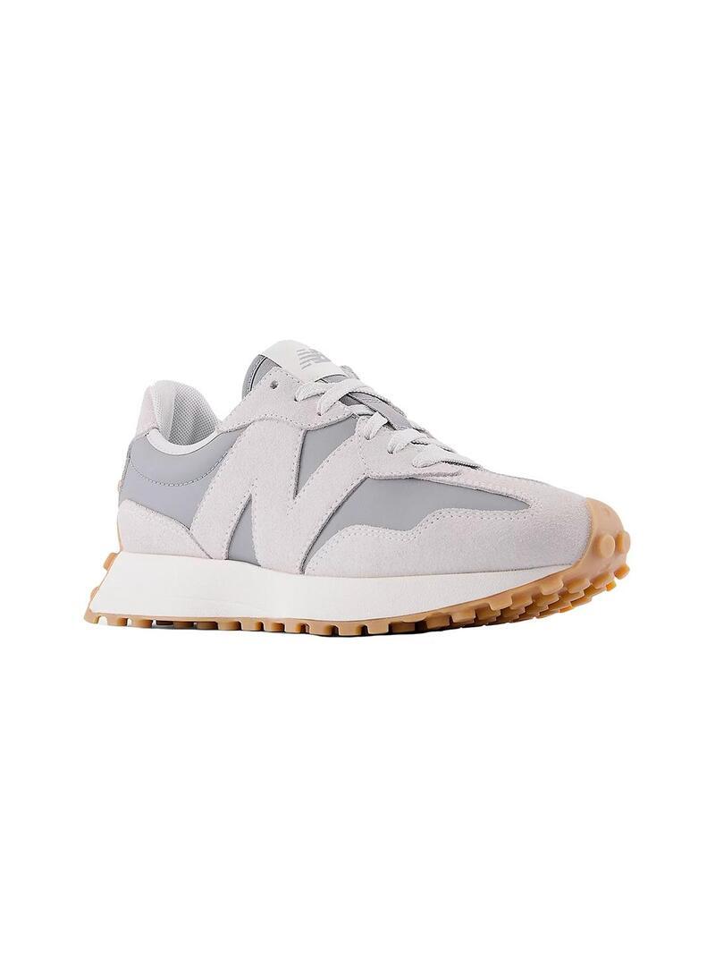 Sneakers da donna New Balance 327 grigie. 3/5