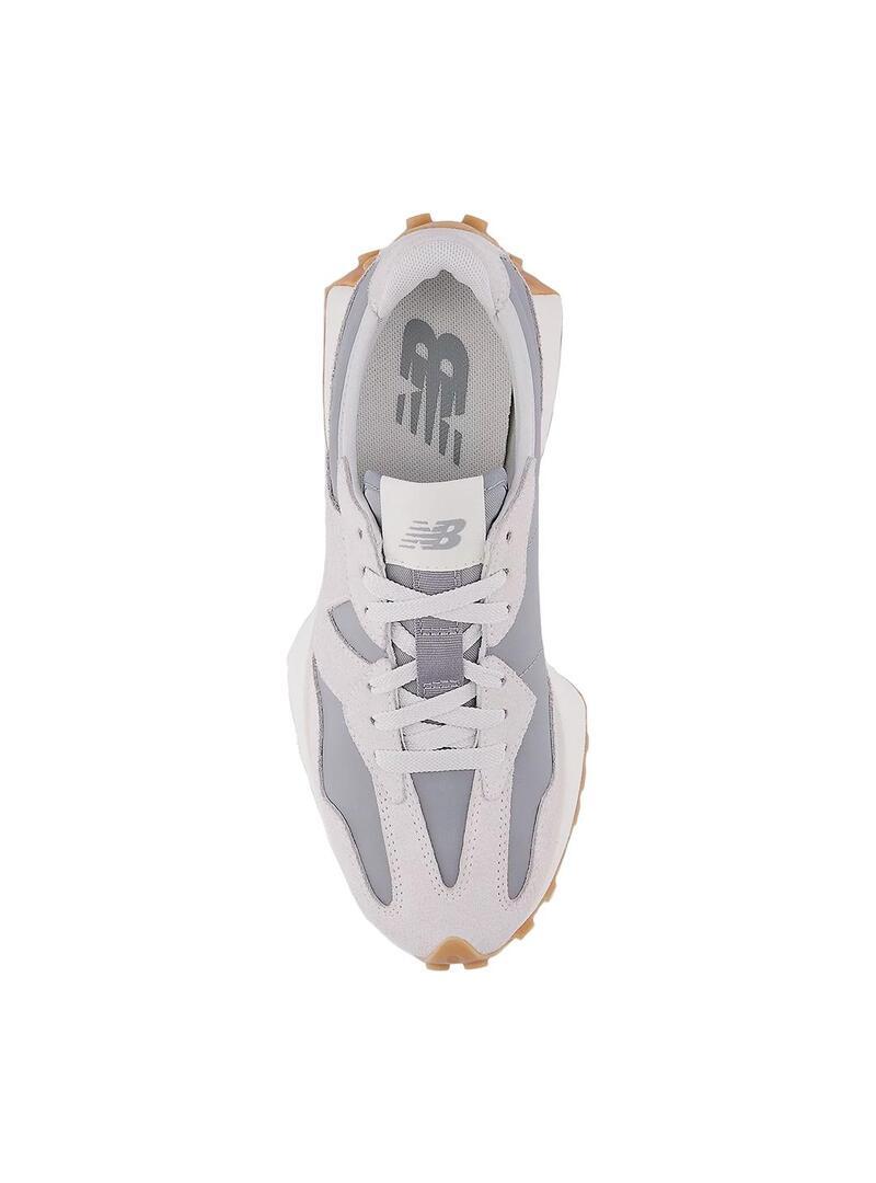 Sneakers da donna New Balance 327 grigie. 4/5