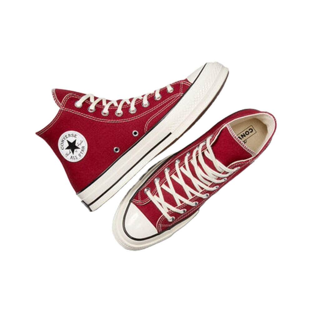 Zapatillas Converse Rojas Chuck 70 Rojo Garza con Parche de Piel Sintética 2/7