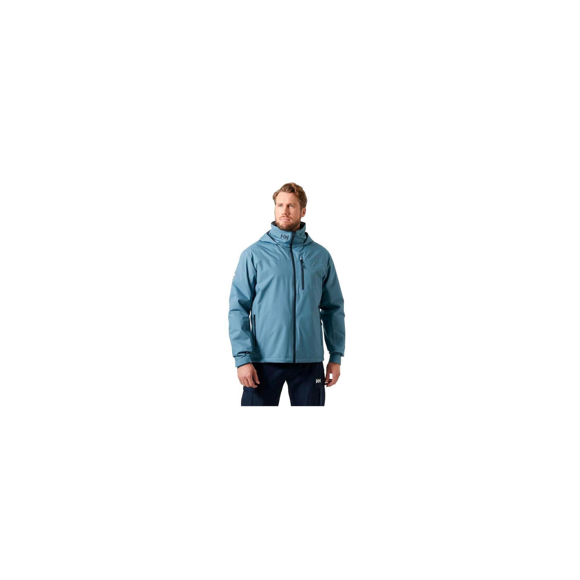 Geacă universală 34442601 clasică cu glugă bleu-deschis bărbătească