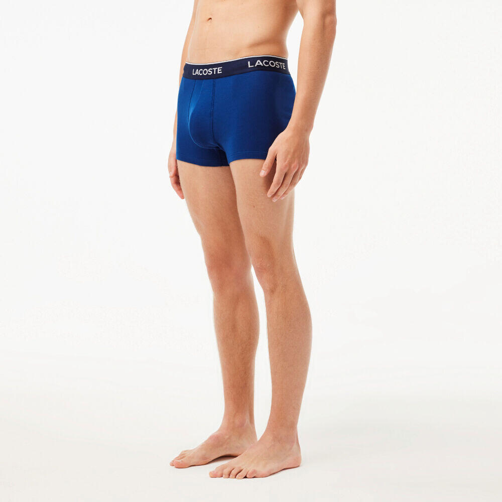 Pack 3 Calzoncillos Azul Marino - Rojo Lacoste Estilo Casual 2/5