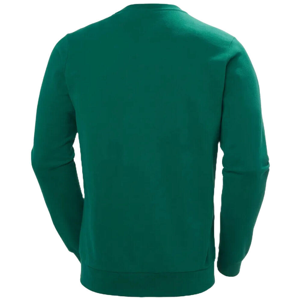 Sweat-shirts polaires pour hommes Helly Hansen Logo crew Vert 2/5