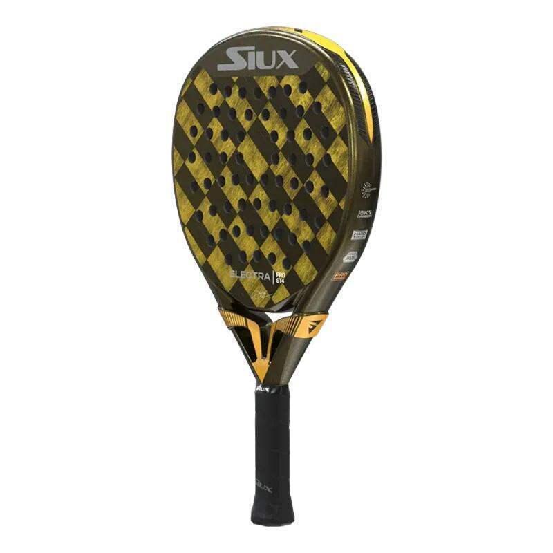 Siux Electra ST4 Pro padelracket -  ZWART - unisex 3/4