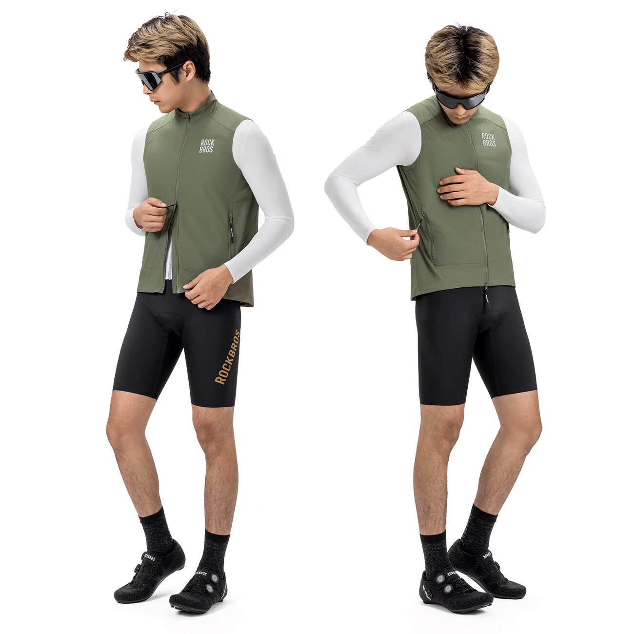 Windweste Herren Radsport Rockbros 3/5