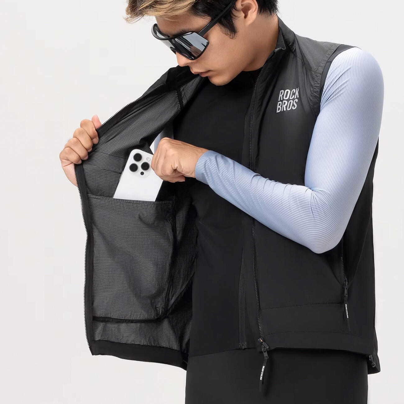 Windweste Herren Radsport Rockbros 4/7