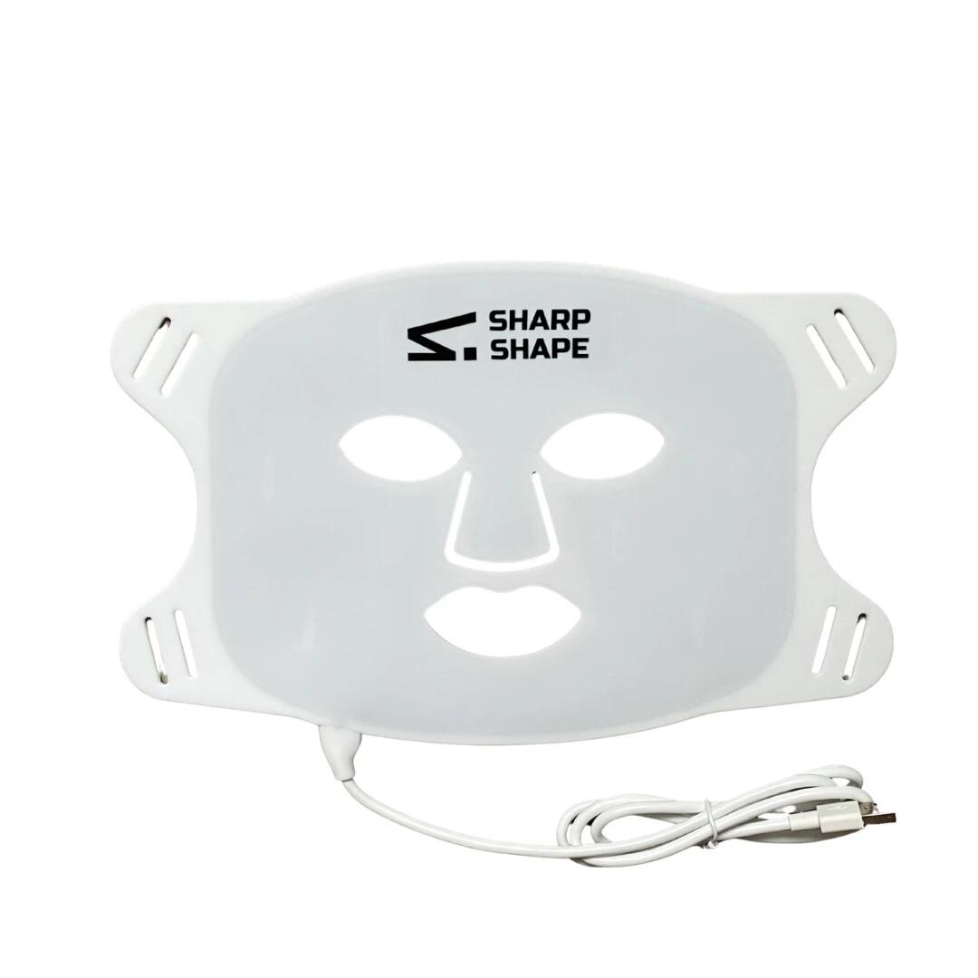 SHARP SHAPE Ergonomická LED maska určená pro světelnou terapii obličeje.