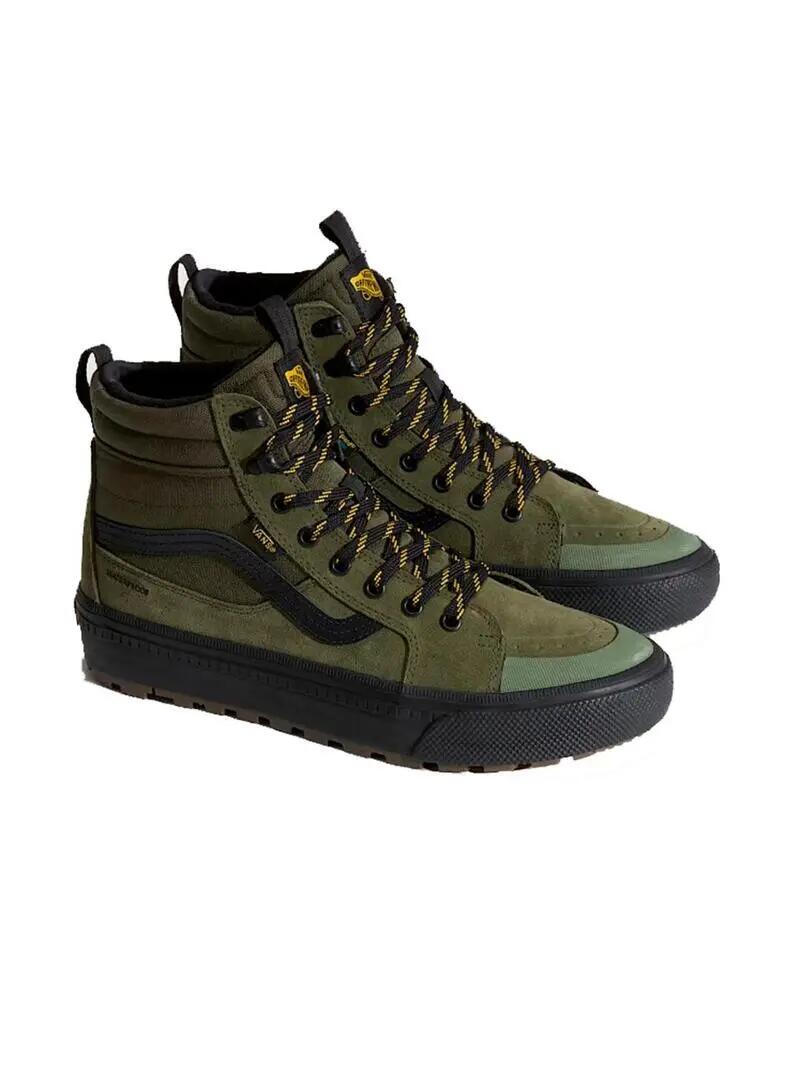 Chaussures pour Homme Vans Mte sk8-hi Vert 7/7