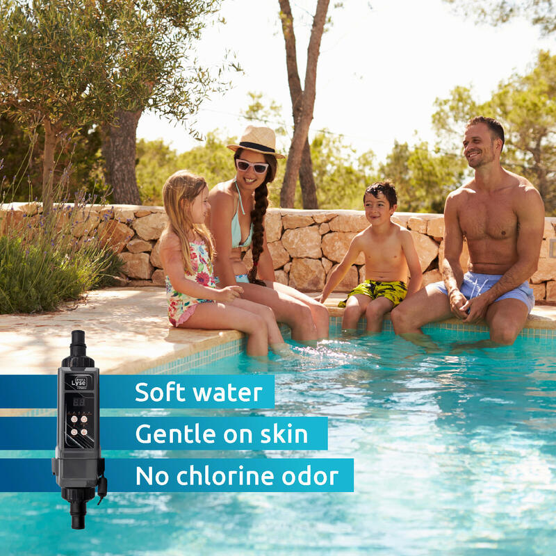 Crystalyse Electrolizor cu Sare pentru Piscine Exterioare 24m³ – Natural