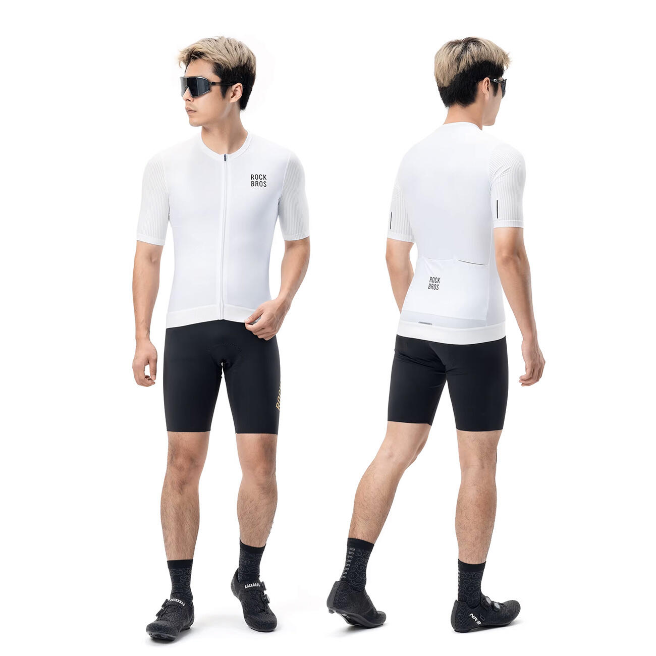 Maglia da ciclismo a maniche corte da uomo Rockbros 3/5