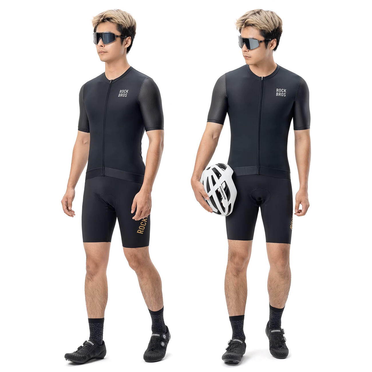 Maglia da ciclismo a maniche corte da uomo Rockbros 4/7