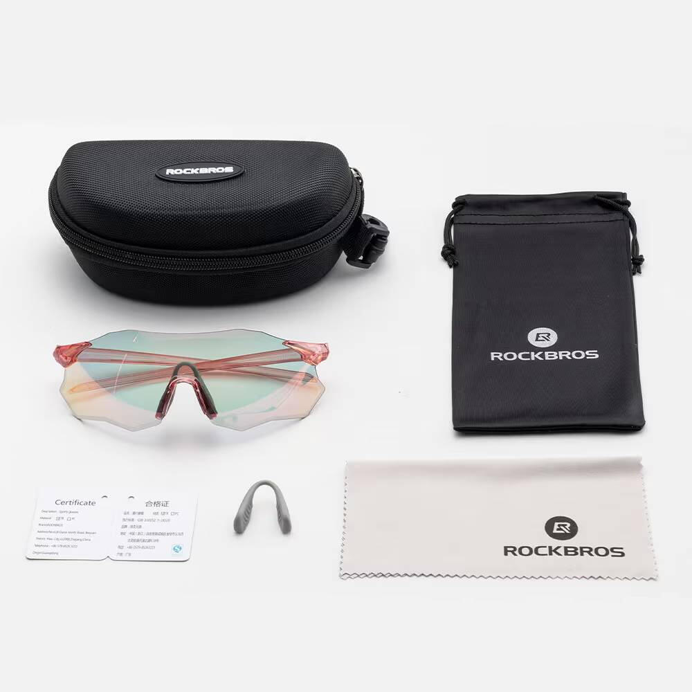 Okulary sportowe, ultralekkie z ochroną UV400 forochrom Rockbros 14120012003 6/6
