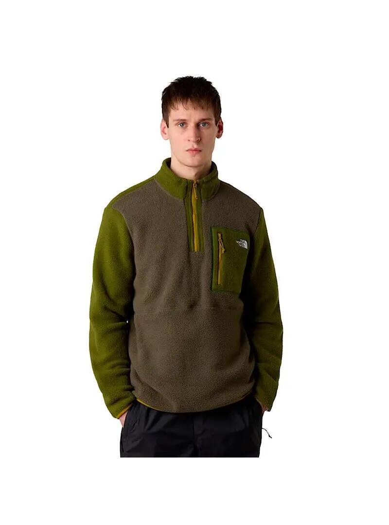 Sudaderas jerseys polares para Hombre The north face Yumiori Verde 3/6