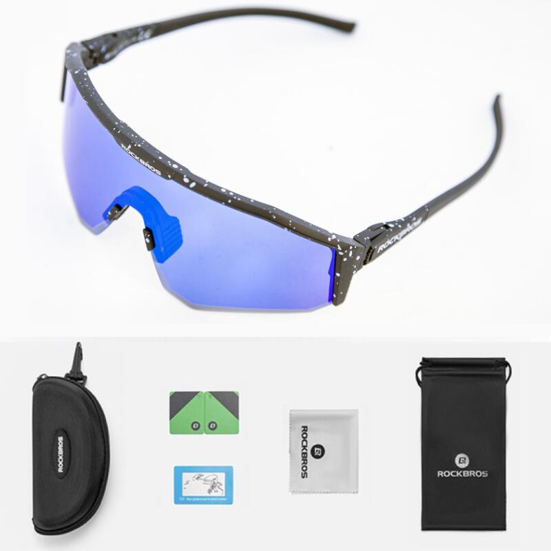 Okulary rowerowe / sportowe polaryzacyjne ROCKBROS (14130001001) 3/4