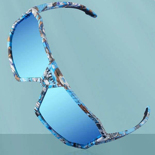 Okulary rowerowe / sportowe z polaryzacją ROCKBROS UV400 (SP214BB) 3/5