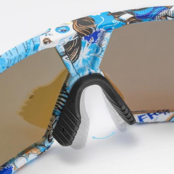 Okulary rowerowe / sportowe z polaryzacją ROCKBROS UV400 (SP214BB) 2/5