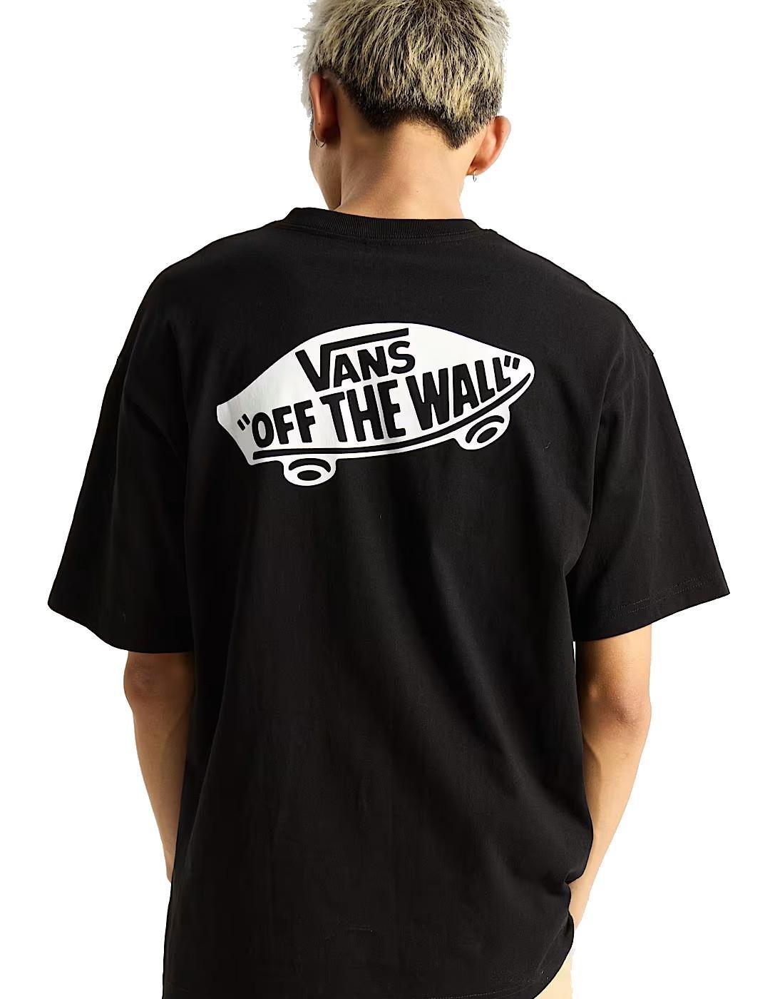 Camiseta para Hombre Vans Style 76 Negro 4/5