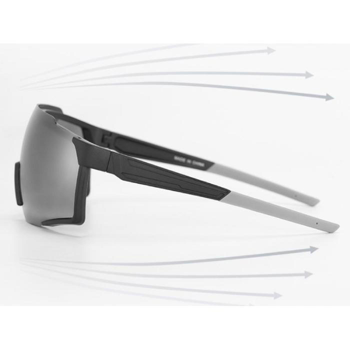 Okulary rowerowe / sportowe z polaryzacją ROCKBROS UV400 (SP22BK) 5/7