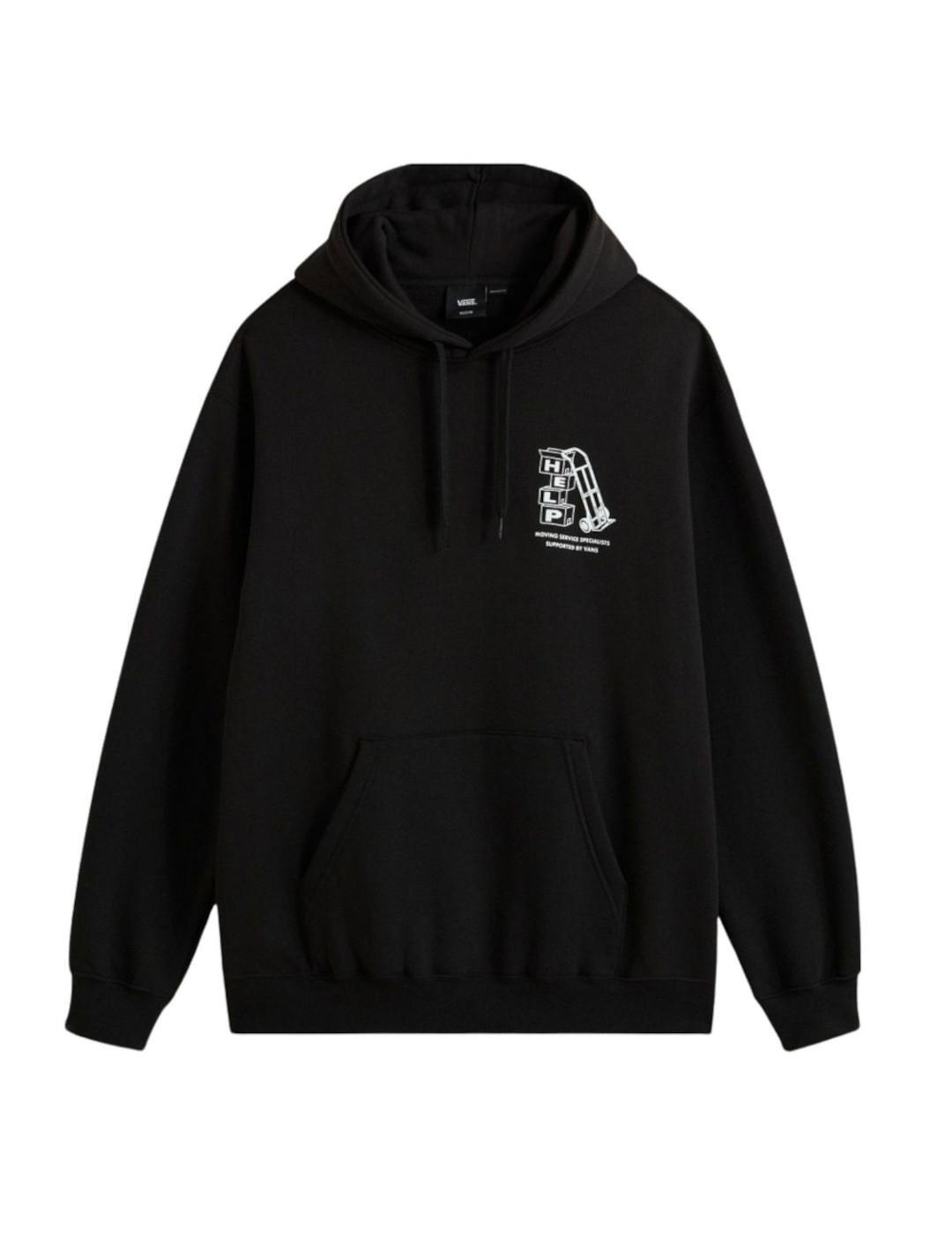 Sudaderas jerseys polares para Hombre Vans Moving pullover Negro 1/5