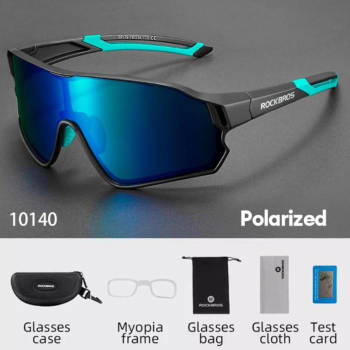 Okulary rowerowe / sportowe z polaryzacją ROCKBROS UV400 (10140) 2/2