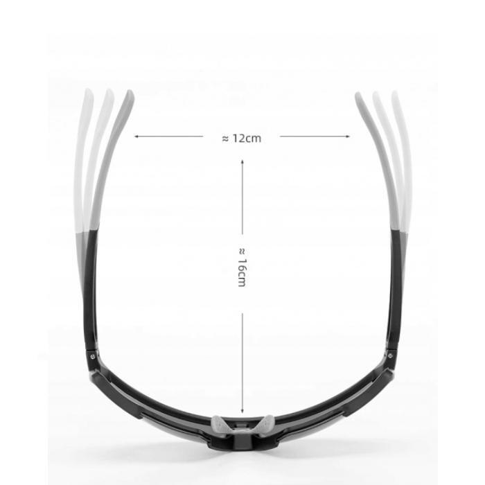 Okulary rowerowe / sportowe z polaryzacją ROCKBROS UV400 (SP22BK) 4/7