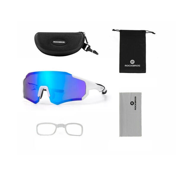 Okulary rowerowe / sportowe z polaryzacją ROCKBROS UV400 (10183) 2/4