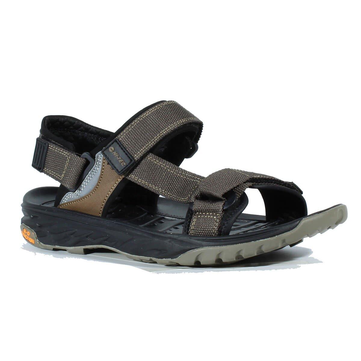 Sandalias Y Chanclas Hombre - HI-TEC Ula Raft  - Black/Olive/Yellow 2/7