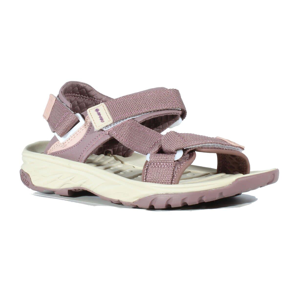 Sandalen Flip Flops Damen - HI-TEC W Ula Raft - Rose/Grey 2/7