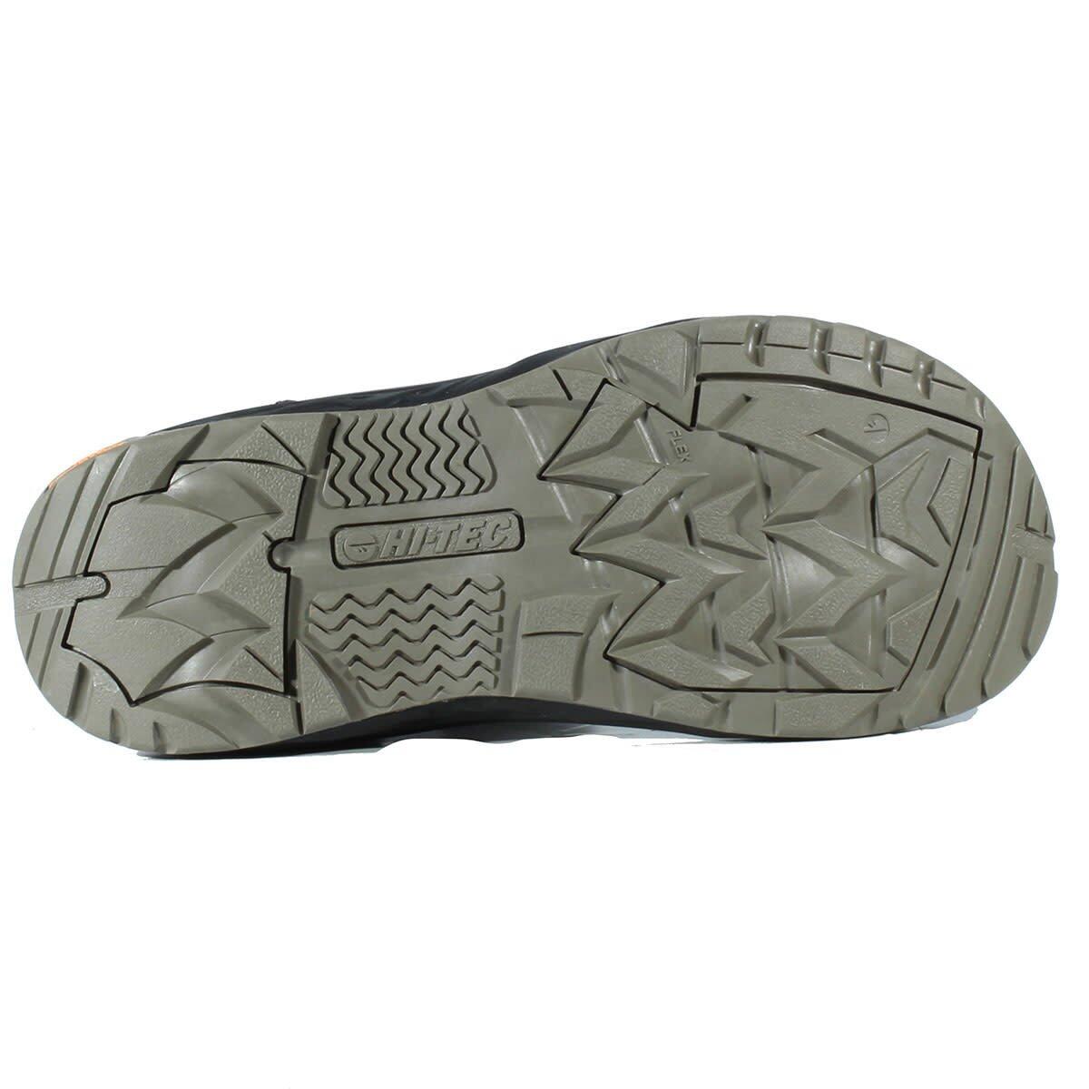 Sandalias Y Chanclas Hombre - HI-TEC Ula Raft  - Black/Olive/Yellow 7/7