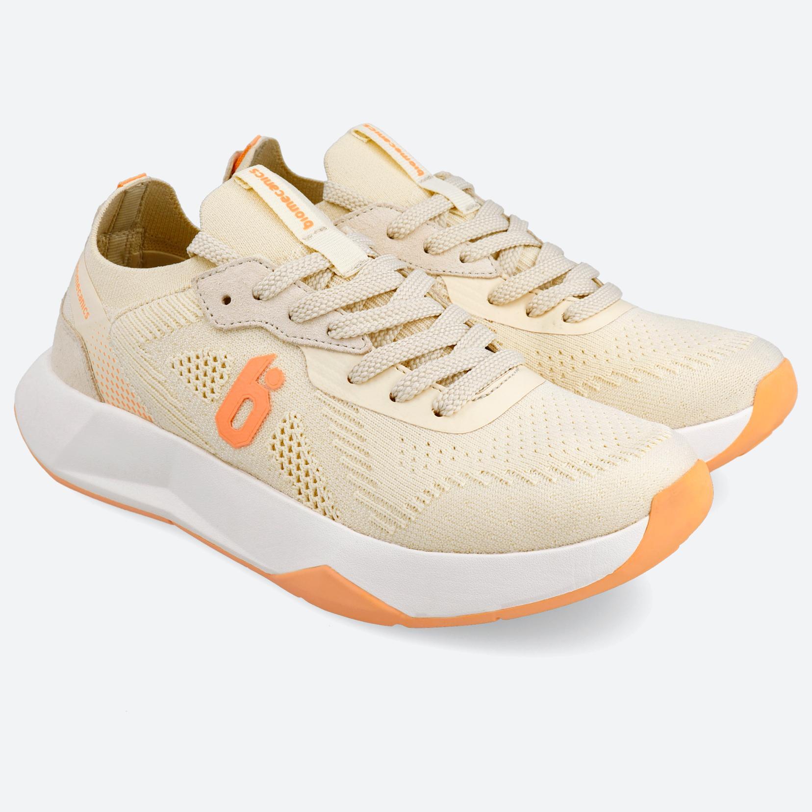 Zapatillas Mujer Biomecanics 26201B Beige 2/6
