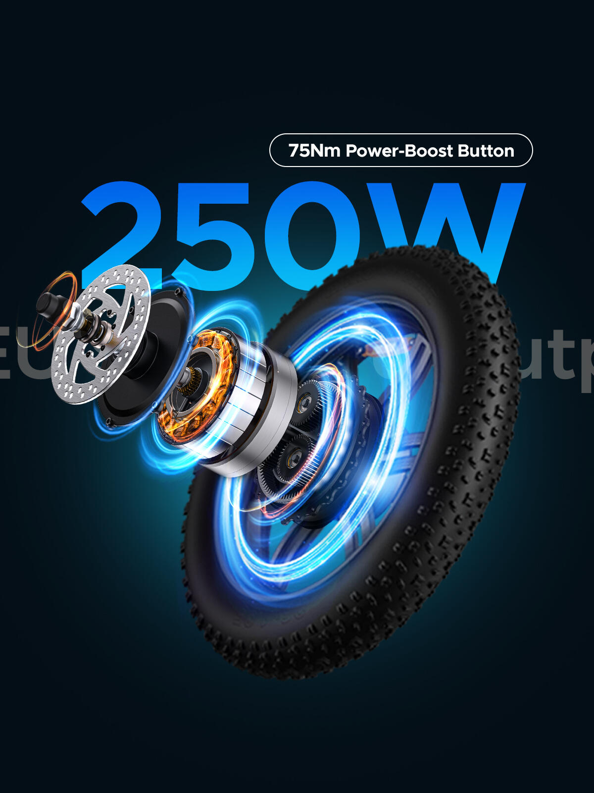 Rower elektryczny ENGWE L20 Boost 250 W z oponami Step-Thru Fat Tire 5/7