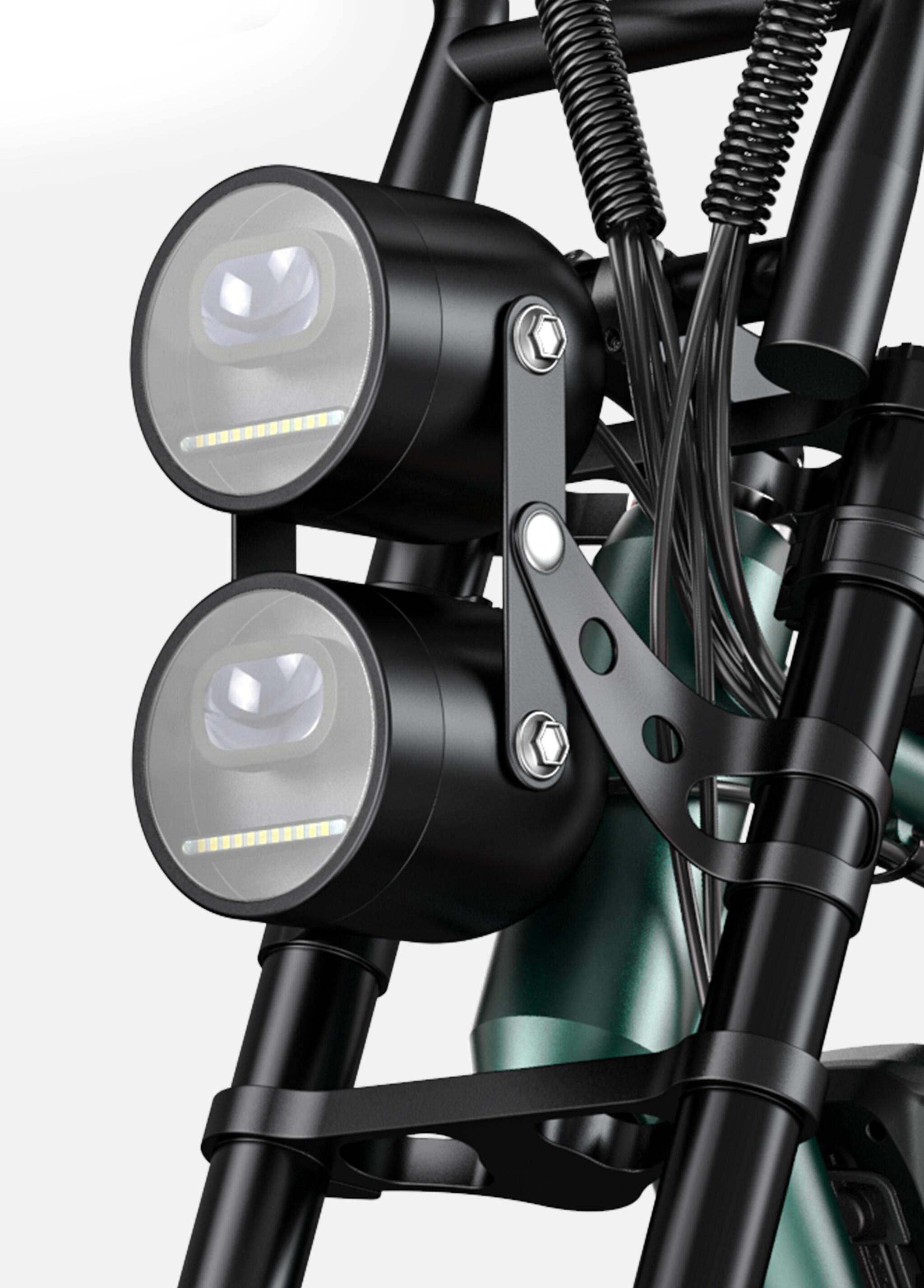 Bicicleta Eléctrica ENGWE M20, Neumáticos Anchos, Shimano, Todoterreno, Doble Ba 7/7