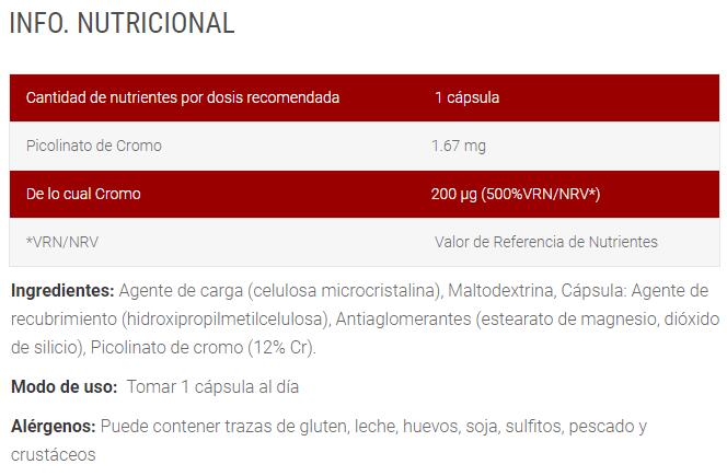 Picolinate de Chrome - 90 caps de BIG 3/4