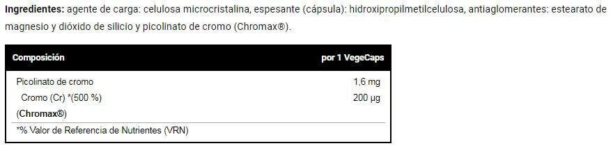 Chroompicolinaat - 50 plantaardige capsules VitoBest 3/4