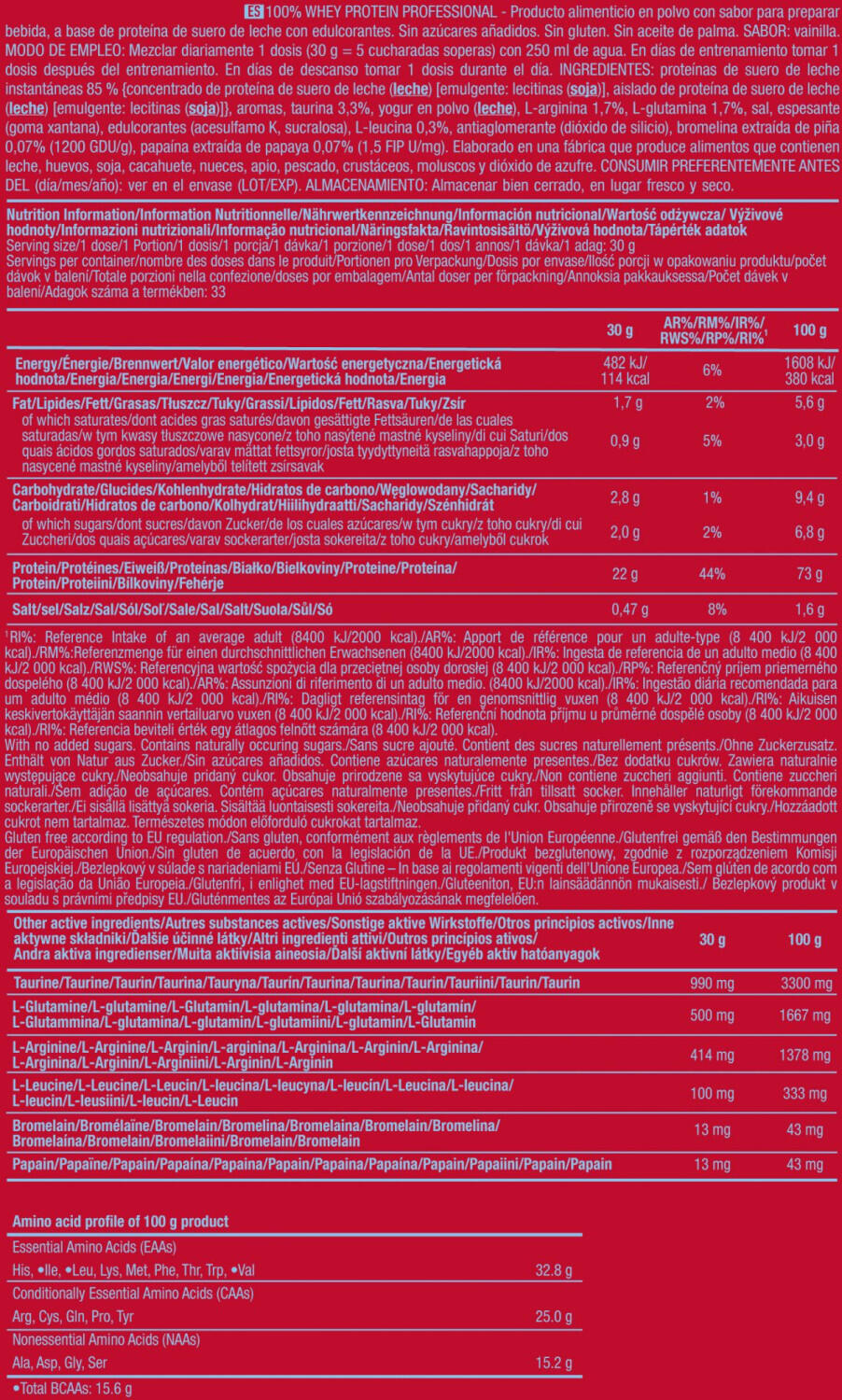 100% syrovátkový protein Professional Scitec Nutrition 4/5