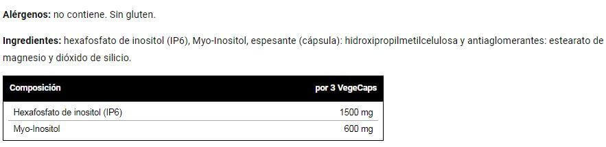 Ip6 - 60 capsules de VitoBest 2/3
