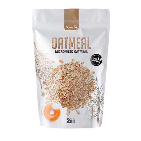 Aromatisiertes Hafermehl - 2 kg Schokoladenstückchen Quamtrax 7/7