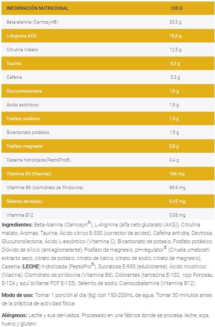 Nitro Speed - 350g Fresa Candy Pop BIG 3/4