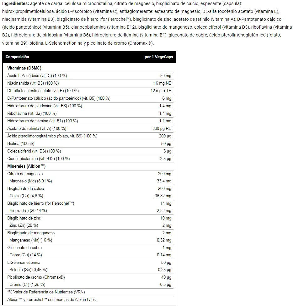 Vitomin - 100 capsules de VitoBest 3/4
