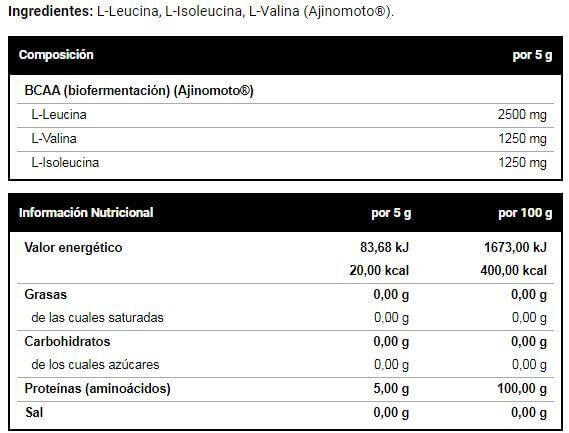 Bcaa powder 5000 - 300g Neutro da VitoBest 3/4