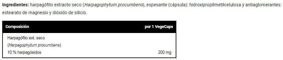 Harpagophytum - 60 capsules de VitoBest 2/3
